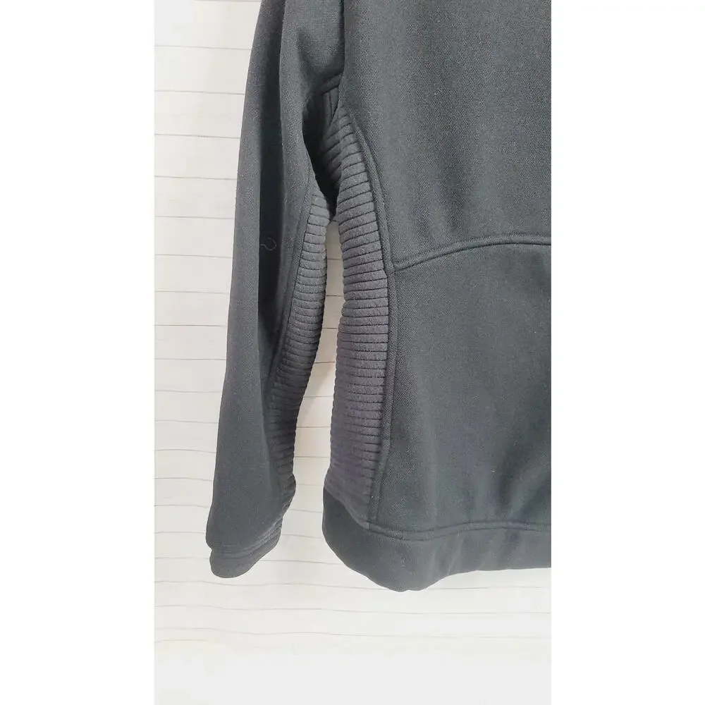 The North Face Indi 2 Full-Zip Fleece Jacket in TNF Black, sz Medium